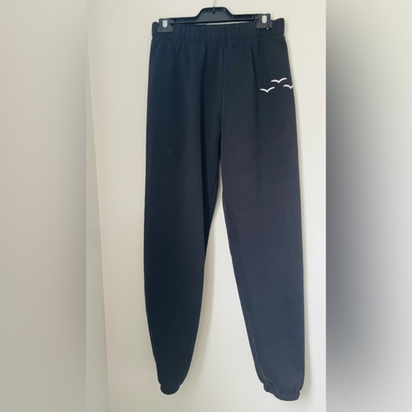 LazyPants Nova‎ FLEECE RELAXED SWEATPANTS IN BLACK - Picture 2 of 4